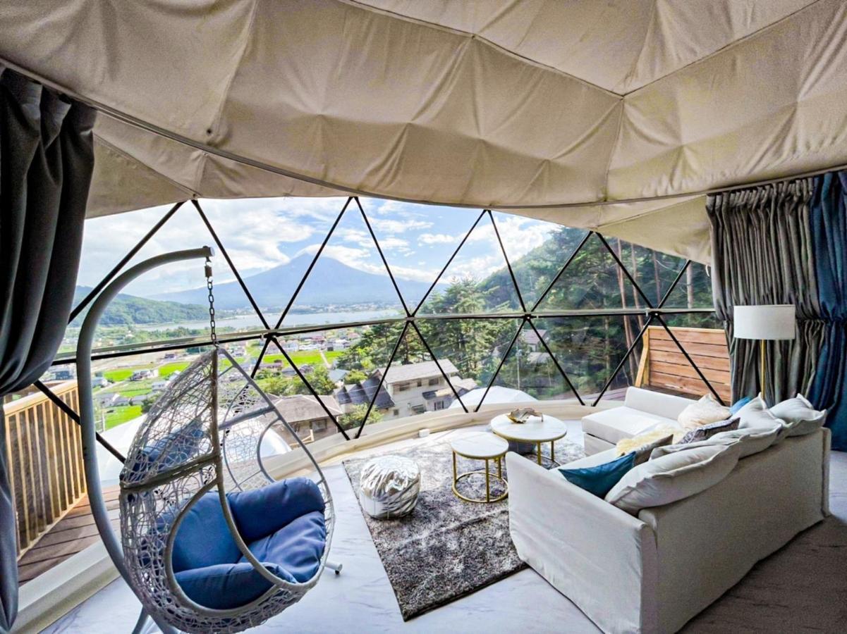 Mt,Fuji Glamping Terrace Minenohana - Vacation Stay 35711V Фудзі-Каваґутіко Екстер'єр фото