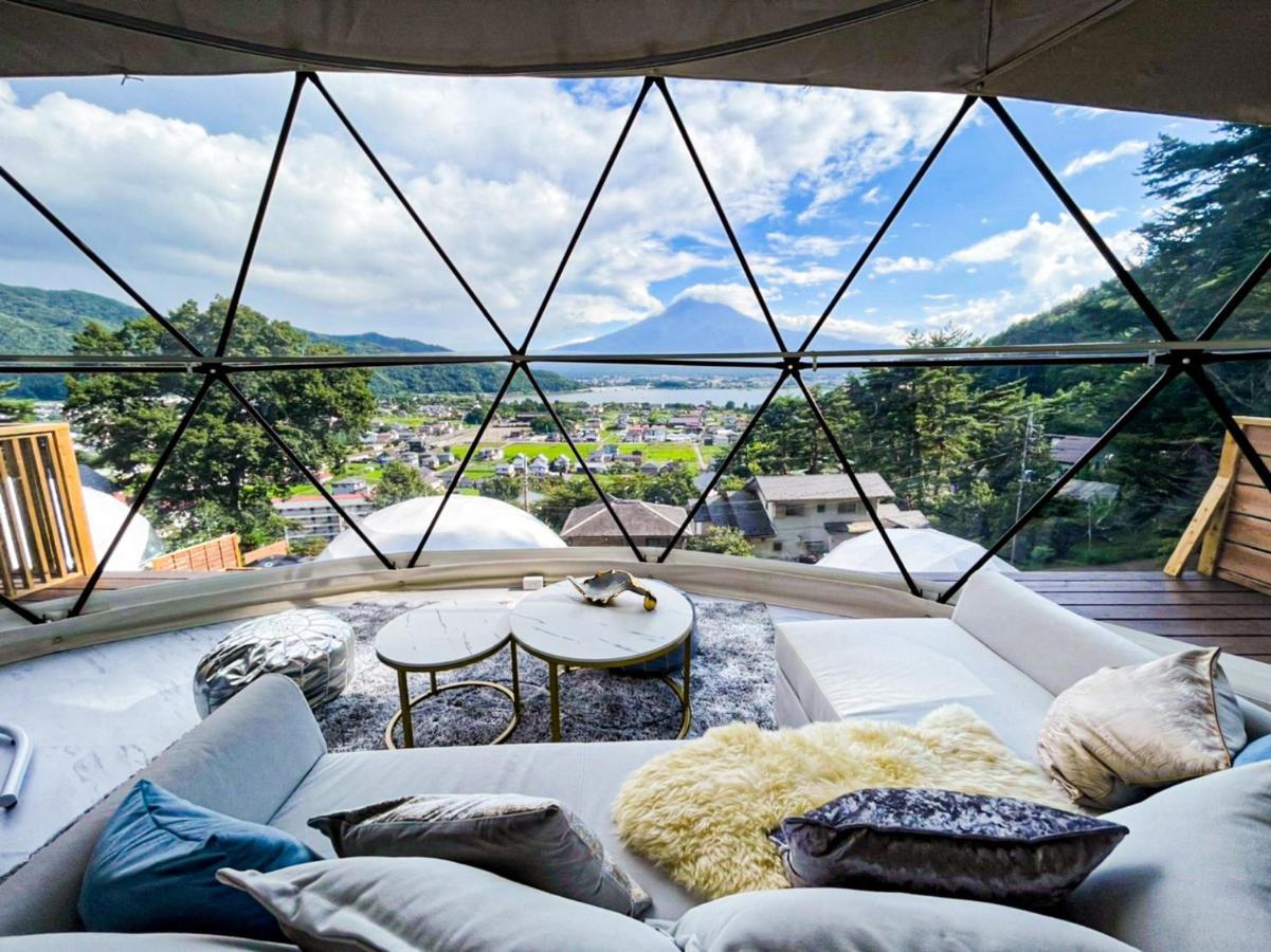 Mt,Fuji Glamping Terrace Minenohana - Vacation Stay 35711V Фудзі-Каваґутіко Екстер'єр фото