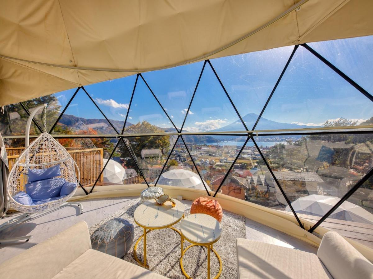 Mt,Fuji Glamping Terrace Minenohana - Vacation Stay 35711V Фудзі-Каваґутіко Екстер'єр фото