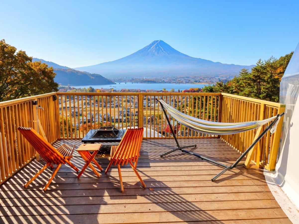 Mt,Fuji Glamping Terrace Minenohana - Vacation Stay 35711V Фудзі-Каваґутіко Екстер'єр фото