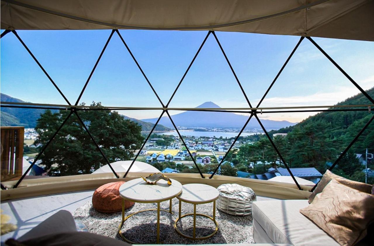 Mt,Fuji Glamping Terrace Minenohana - Vacation Stay 35711V Фудзі-Каваґутіко Екстер'єр фото