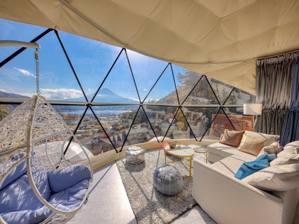 Mt,Fuji Glamping Terrace Minenohana - Vacation Stay 35711V Фудзі-Каваґутіко Екстер'єр фото